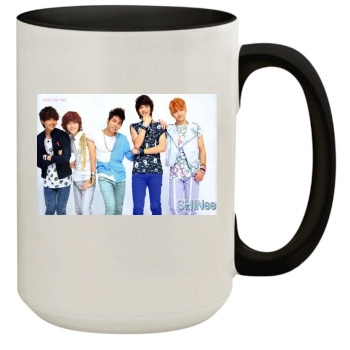 SHINee 15oz Colored Inner & Handle Mug