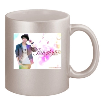 SHINee 11oz Metallic Silver Mug