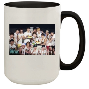 SHINee 15oz Colored Inner & Handle Mug