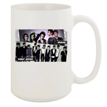 SHINee 15oz White Mug