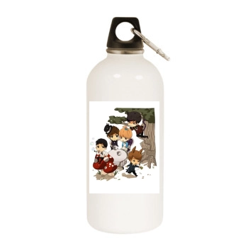 SHINee White Water Bottle With Carabiner