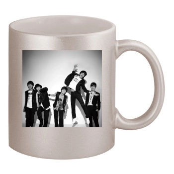 SHINee 11oz Metallic Silver Mug