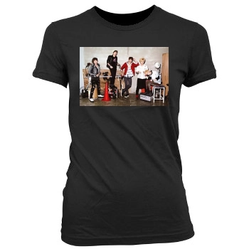 SHINee Women's Junior Cut Crewneck T-Shirt