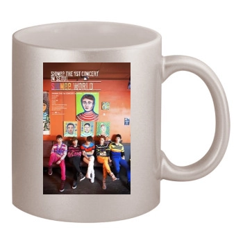 SHINee 11oz Metallic Silver Mug