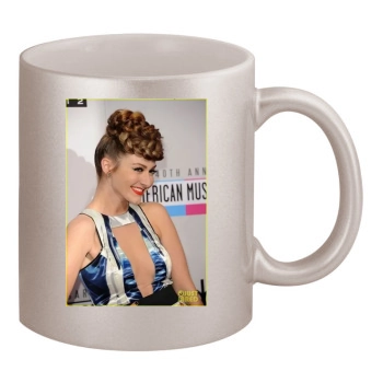 Karmin 11oz Metallic Silver Mug