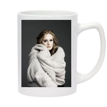 Adele 14oz White Statesman Mug