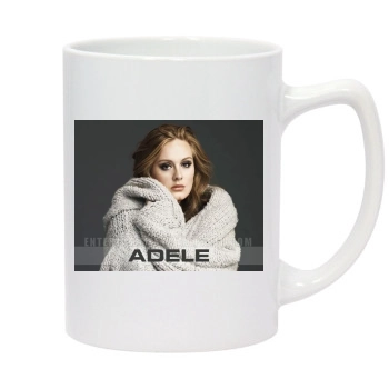 Adele 14oz White Statesman Mug