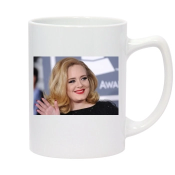 Adele 14oz White Statesman Mug