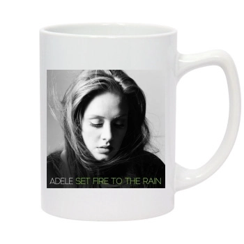 Adele 14oz White Statesman Mug