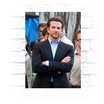 Bradley Cooper Metal Wall Art