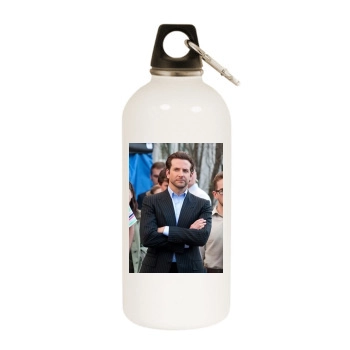 Bradley Cooper White Water Bottle With Carabiner