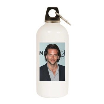 Bradley Cooper White Water Bottle With Carabiner