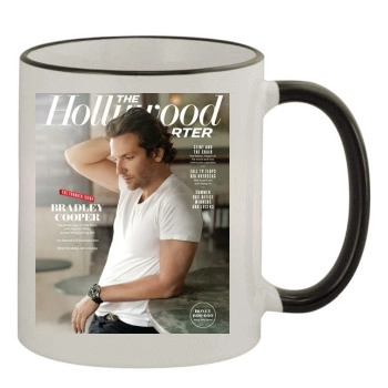 Bradley Cooper 11oz Colored Rim & Handle Mug