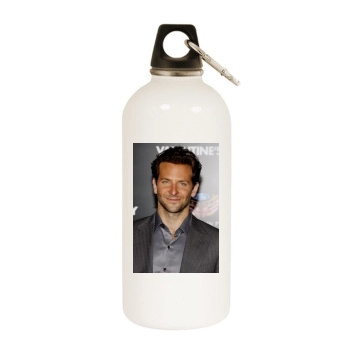 Bradley Cooper White Water Bottle With Carabiner