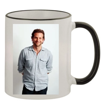 Bradley Cooper 11oz Colored Rim & Handle Mug