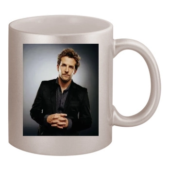 Bradley Cooper 11oz Metallic Silver Mug