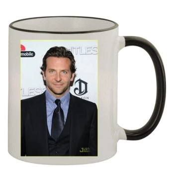 Bradley Cooper 11oz Colored Rim & Handle Mug