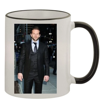 Bradley Cooper 11oz Colored Rim & Handle Mug