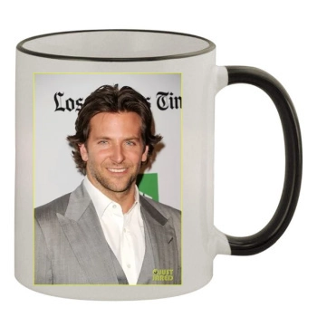 Bradley Cooper 11oz Colored Rim & Handle Mug