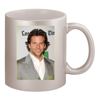 Bradley Cooper 11oz Metallic Silver Mug