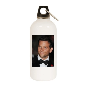 Bradley Cooper White Water Bottle With Carabiner