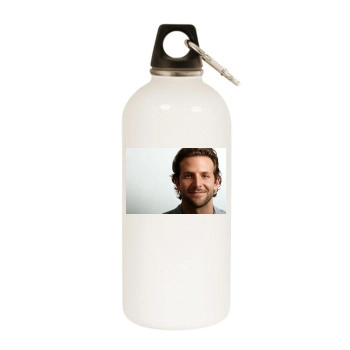 Bradley Cooper White Water Bottle With Carabiner