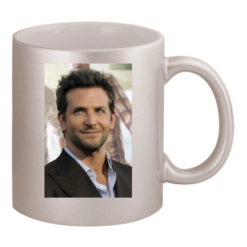 Bradley Cooper 11oz Metallic Silver Mug