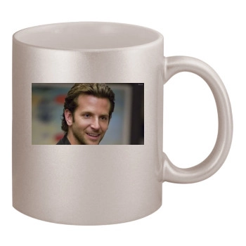 Bradley Cooper 11oz Metallic Silver Mug