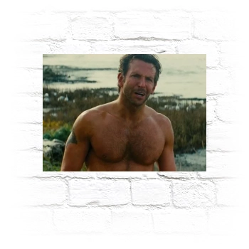 Bradley Cooper Metal Wall Art