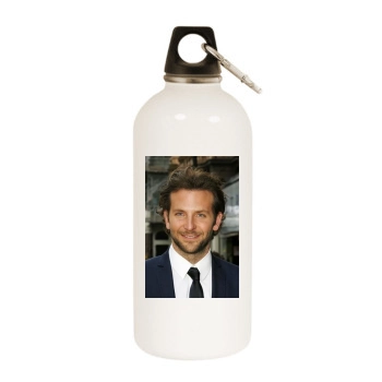 Bradley Cooper White Water Bottle With Carabiner