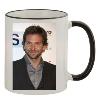 Bradley Cooper 11oz Colored Rim & Handle Mug