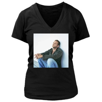 Bradley Cooper Women's Deep V-Neck TShirt