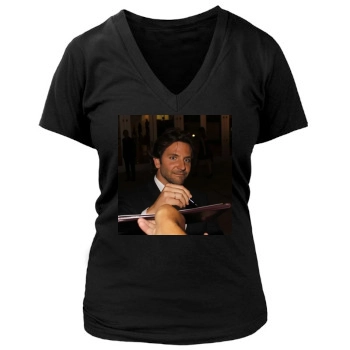 Bradley Cooper Women's Deep V-Neck TShirt