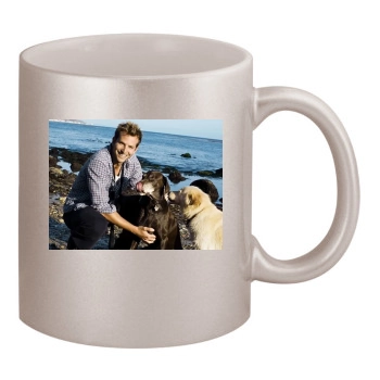 Bradley Cooper 11oz Metallic Silver Mug