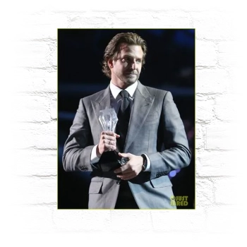 Bradley Cooper Metal Wall Art