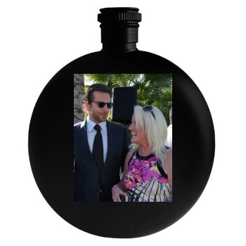 Bradley Cooper Round Flask