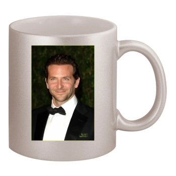 Bradley Cooper 11oz Metallic Silver Mug