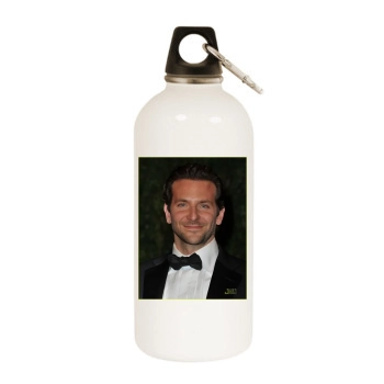 Bradley Cooper White Water Bottle With Carabiner