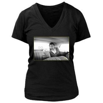 Bradley Cooper Women's Deep V-Neck TShirt