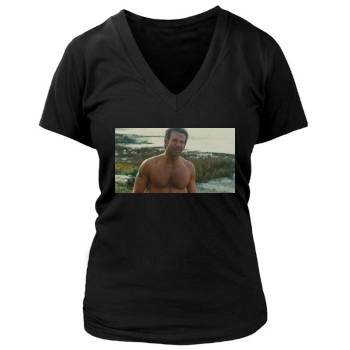 Bradley Cooper Women's Deep V-Neck TShirt