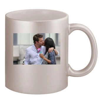 Bradley Cooper 11oz Metallic Silver Mug