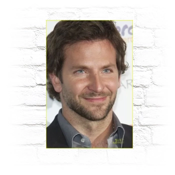 Bradley Cooper Metal Wall Art