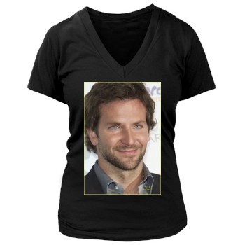 Bradley Cooper Women's Deep V-Neck TShirt