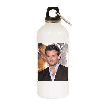 Bradley Cooper White Water Bottle With Carabiner