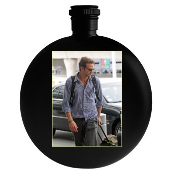 Bradley Cooper Round Flask