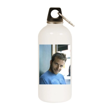 Bradley Cooper White Water Bottle With Carabiner