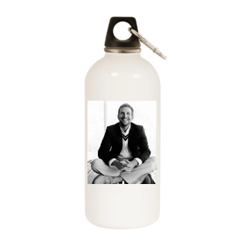 Bradley Cooper White Water Bottle With Carabiner