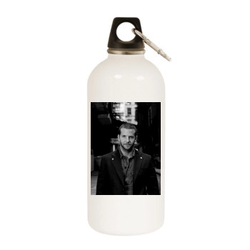 Bradley Cooper White Water Bottle With Carabiner