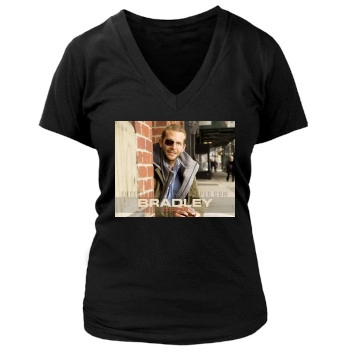 Bradley Cooper Women's Deep V-Neck TShirt