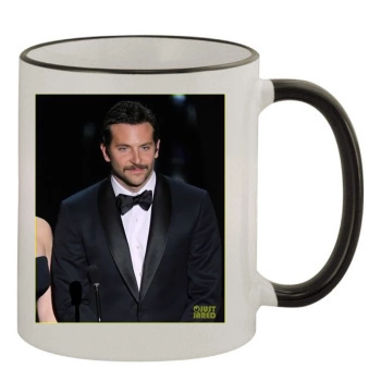 Bradley Cooper 11oz Colored Rim & Handle Mug